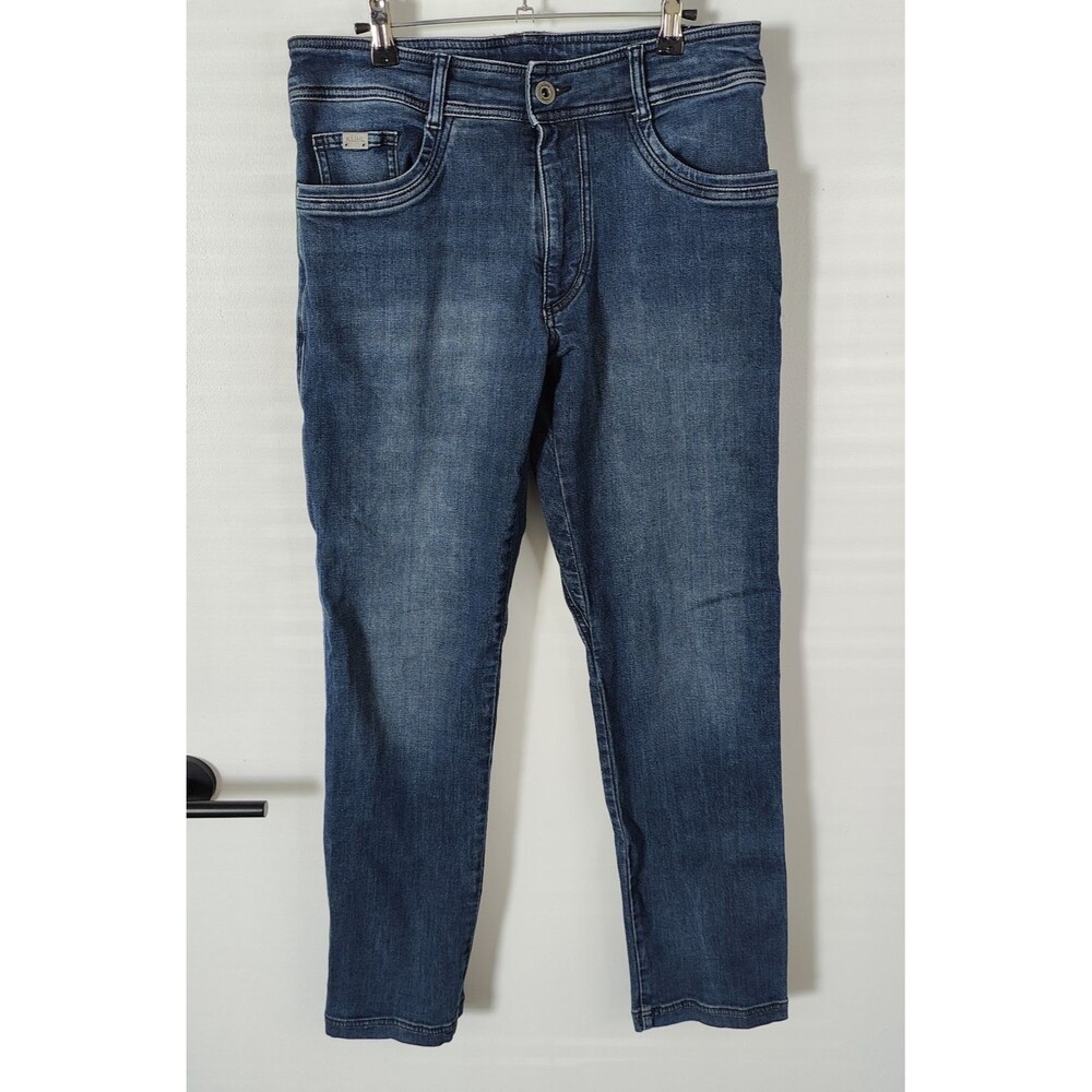 Kuhl Klassik Jeans Mens 31x32 (Tag 34x34) Indigo Dye Straight Leg Outdoors